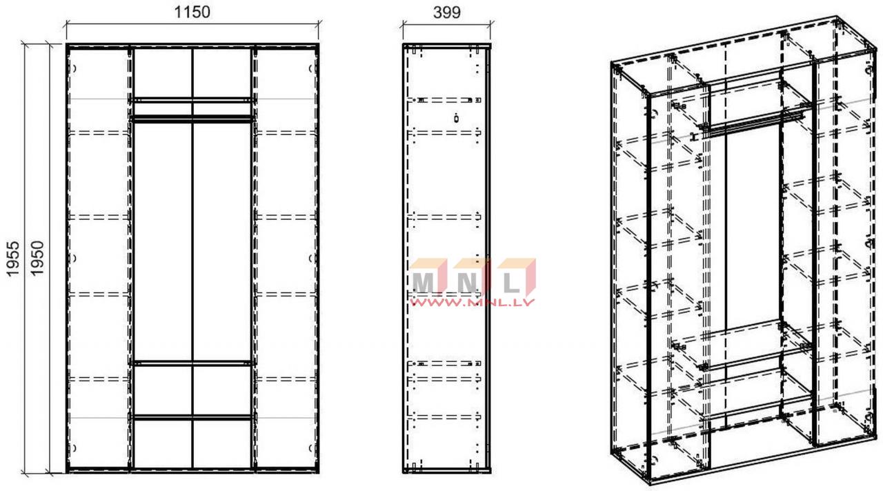 Koridora iek., dab sonoma