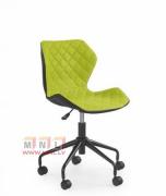 Krēsls MATRIX melns/zaļs